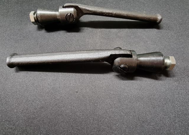 Triumph Rear Footrest. Pillion Footrest folding / Pair