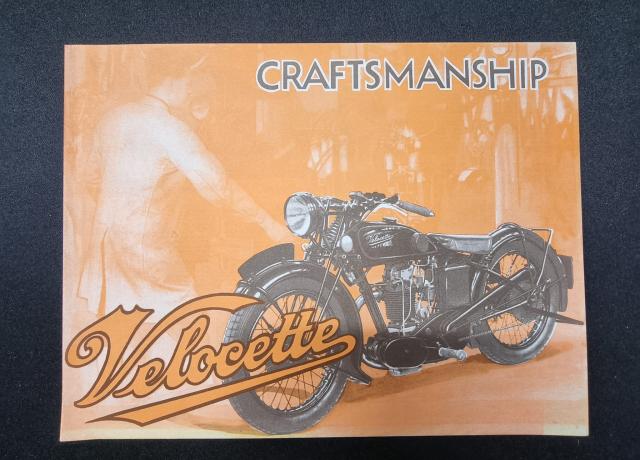 Velocette Sales Brochure 1933