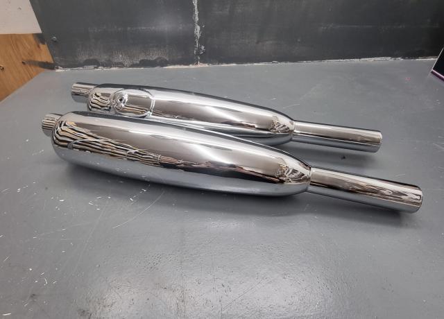 Triumph Silencer Pair NOS