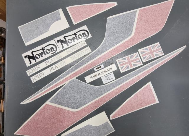Norton John Player Decal Complete Set