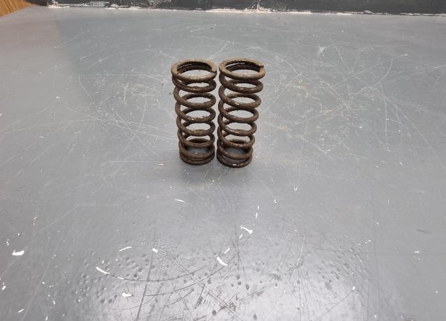 Norton Valve Spring Pair Original. Side Valve. 66mm. 