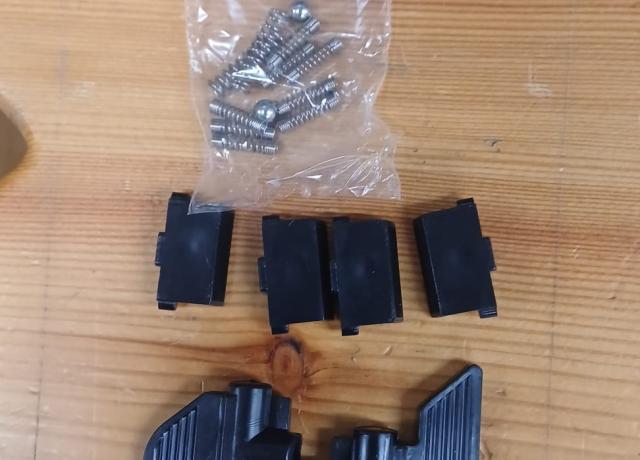 Console Switch Repari Kit 71-72 Black Buttons and lever