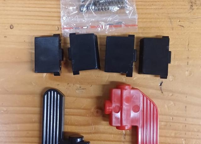 Console Switch Repair Kit 1974 onwards Black Buttons and red lever