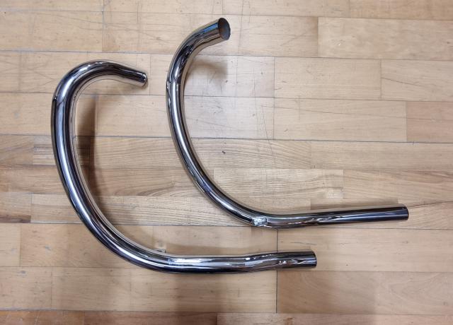 BSA A65 Exhaust Pipes Pair 1 3/8"