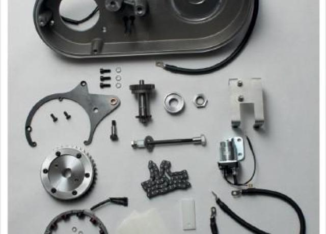 Alton Norton Commando E-Starter Conversion Kit MKII negative earth