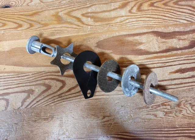 Steering Damper Knob Assembly BSA Girder Fork Mod. 1937-46