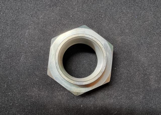 Norton Steering Stem Nut Shoulder 26TPI. Long Roadholder. 