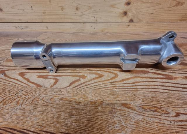 Norton Fork Slider R/H. (Drum). Round. pre 1964. 