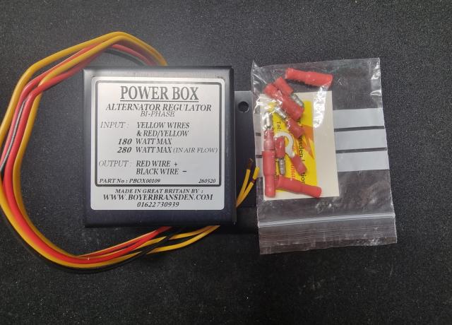 Boyer Power Box Regulator BI-Phase 3 Wire 12Volt