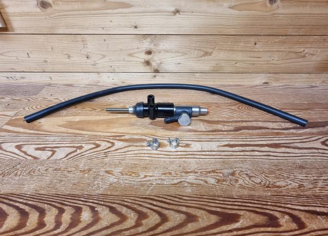 Master/Brake Cylinder SET Triumph T140 rear Stainless Steel