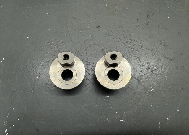 Pair of fork eccentric