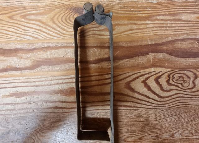 Vintage Battery Strap used. 