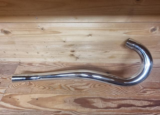 BSA B50 Exhaust Pipe. chrome. 1 1/2". 1967-
