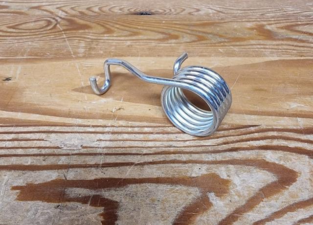 Rear Brake Pedal Spring chrome.
