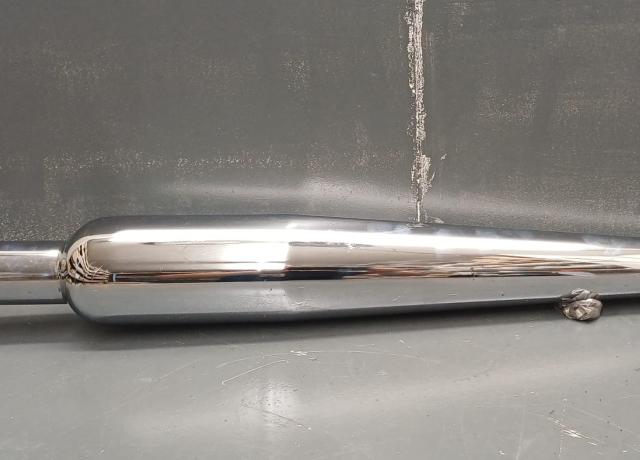 BSA Rocket Gold Star Silencer 1 1/2" right hand side NOS