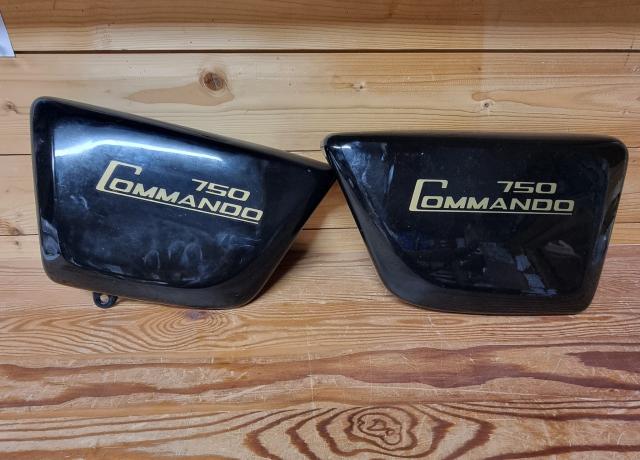 Norton Commando Interstate Side Panel. Pair. used