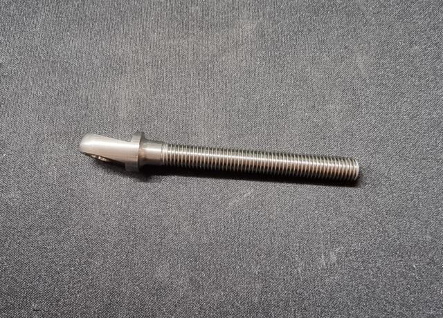 Vincent Brake Pedal Stop Archor. Stainless.