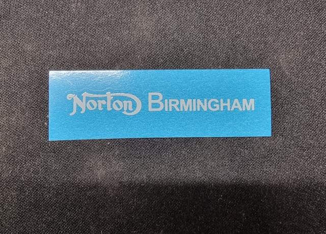 Norton Sticker for Bicycle Pump 53x6mm