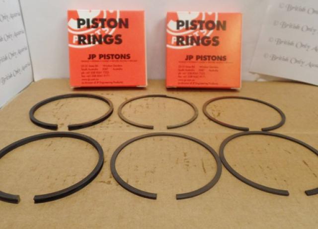 Vincent Piston Ring Set +040 1000cc, Rapide, Black Lightning, Black Shadow