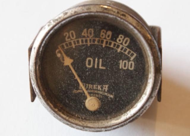 Oil Pressure Manometer Eureka 1 5/8" used
