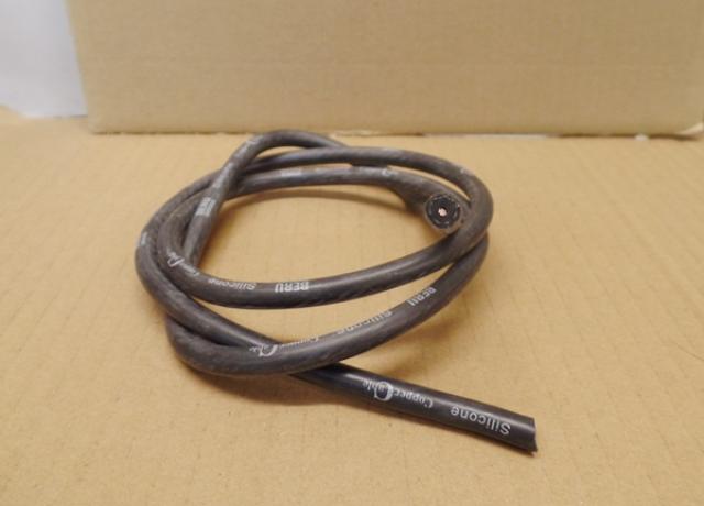 Silicone/Copper HT Lead/Cable 7 mm black-1m