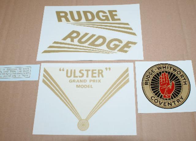 Rudge Ulster 1936 Abziehbilder Set