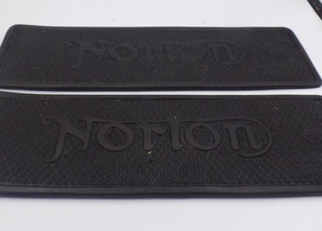 Norton Footboard Rubbers / Pair