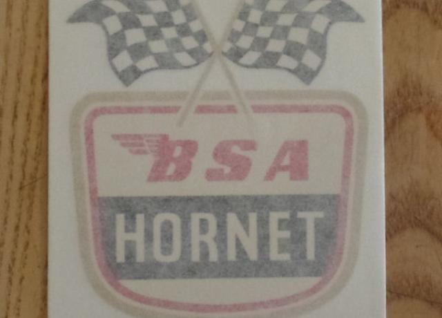 BSA Hornet Tank Aufkleber 1967/68