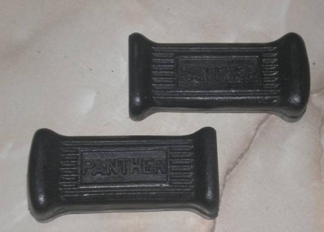 Panther Pillion Footrest Pedal Rubbers /Pair