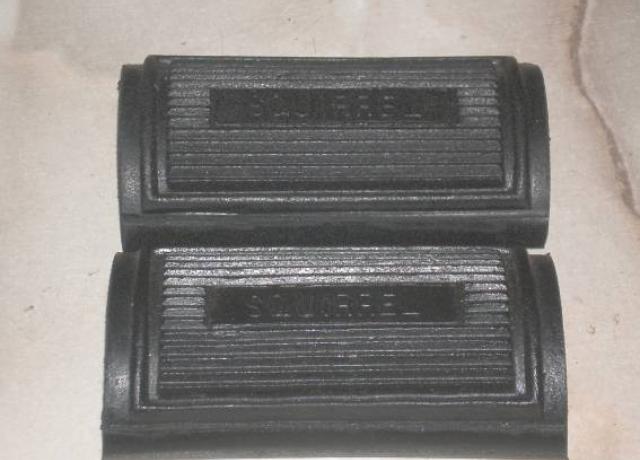 Scott Squirrel Footrest Pedal Rubbers D-Type /Pair