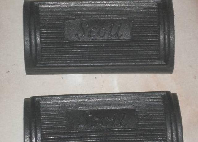 Scott Footrest Pedal Rubbers D-Type /Pair