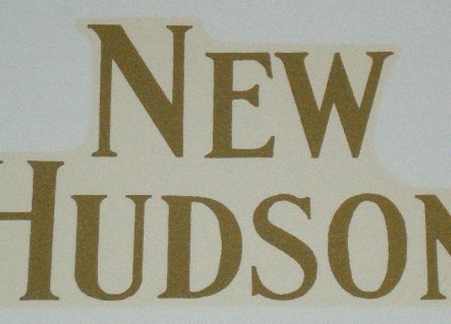 New Hudson Abziehbild für den hinteren Kotflügel 1926/30