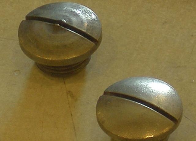 Brough Superior Ölpumpenschrauben /Paar