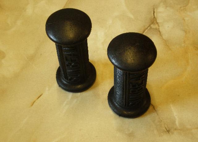 Sunbeam Footrest Rubbers round /Pair closed end