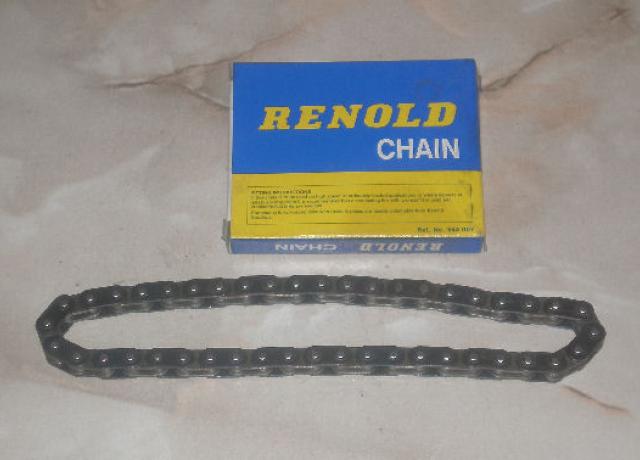 Renold Chain for Norton Mod. 1/16H/18/ES2, 44 Links, 3/8 x 5/32"