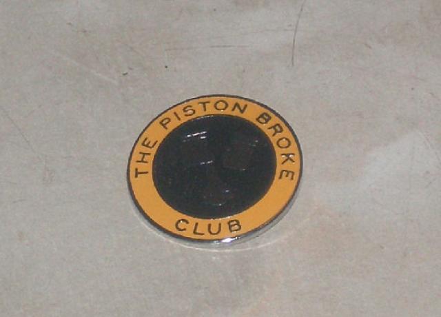 Piston Broke Club Lapel Badge 