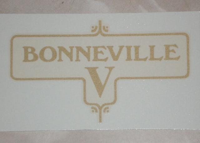 Triumph Bonneville Transfer for Panel 1972