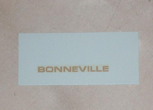 Triumph Bonneville Transfer for Tank Top 1970/71