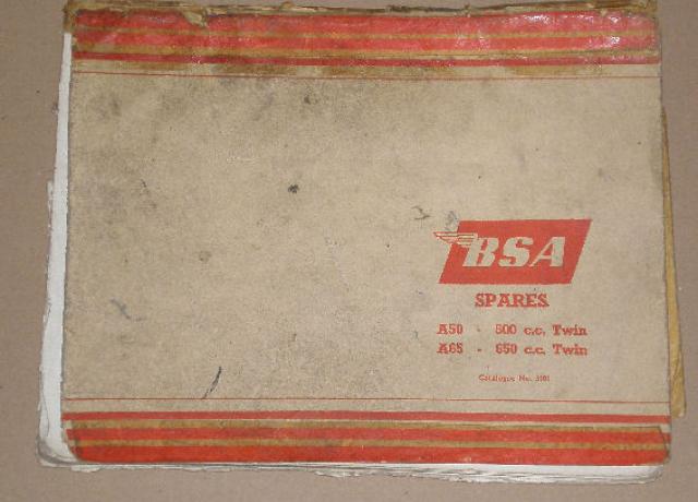 BSA Spares- A50-500c.c Twin