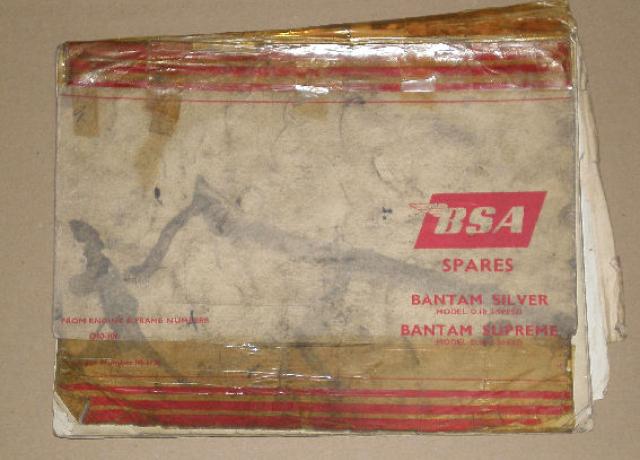 BSA Spares, Teilebuch - Bantam silver/Supreme 1967