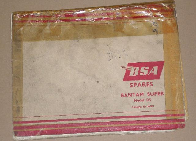BSA Spares - Bantam Super-Model D5