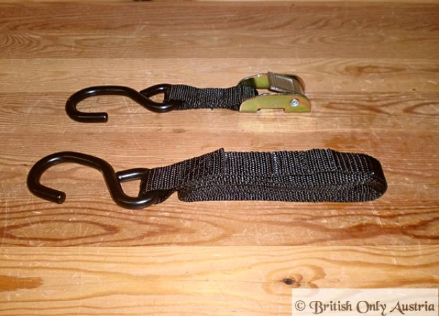 Motorcycle Tie Down Strap 1" x 2 Meter. For Motorcycle Transport.