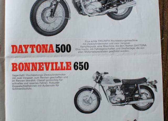 Triumph Trident 750, Brochure