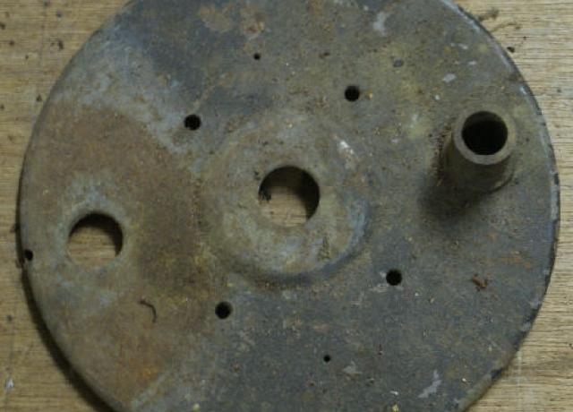 Front Brake Plate used