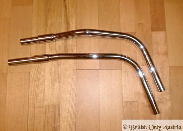 Triumph T150V Exhaust pipes from 1973- on /Pair