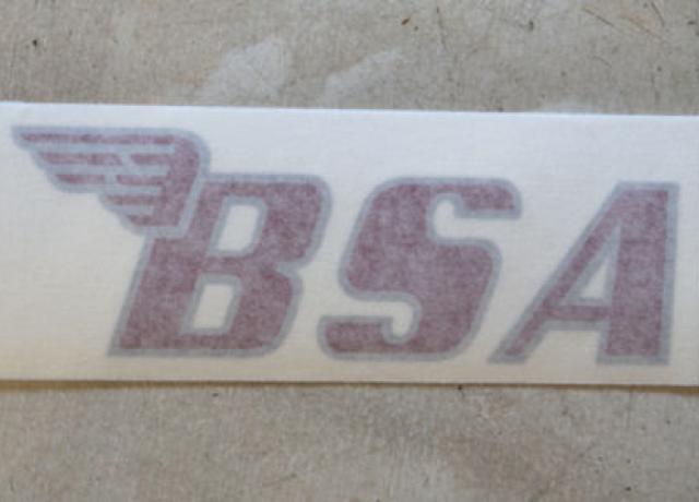 BSA Tank Sticker 1971