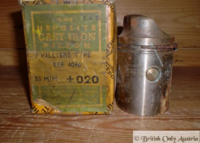 Villiers Mark 25 Piston and Rings Part Number DM168. 