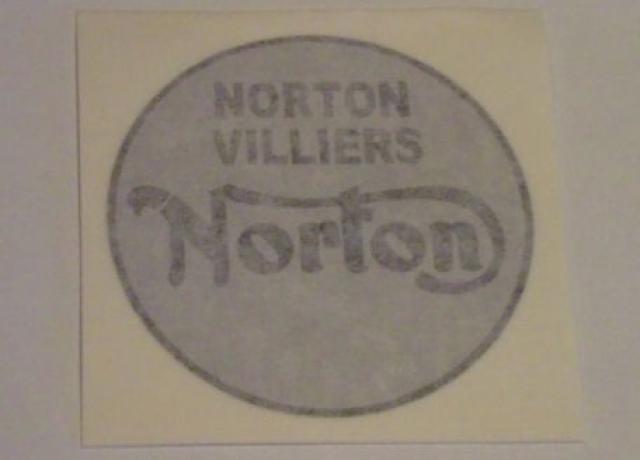 Norton Villiers Tank Sticker for Commando 1968