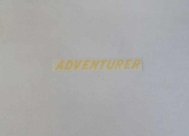 Triumph "Adventurer" Sticker f. Side Cover 1973