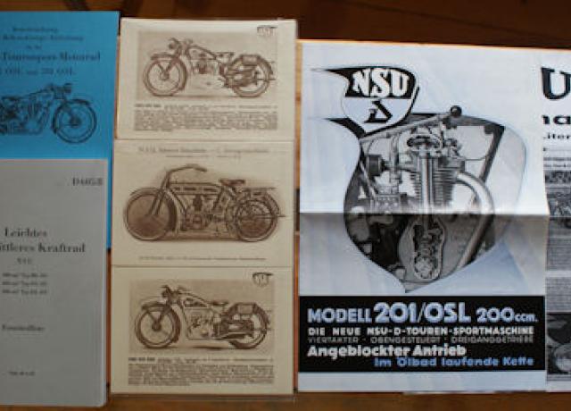 NSU Brochures /Set